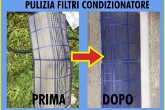 Pulizia filtri condizionatore | abitazione Vecchiano (PI)